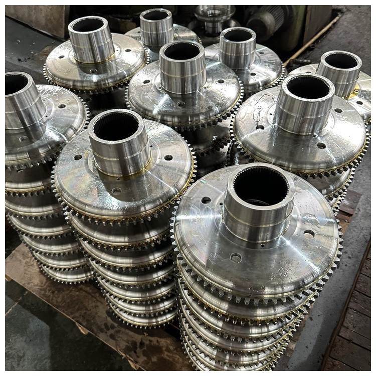 Finished product case of gear grinding machine